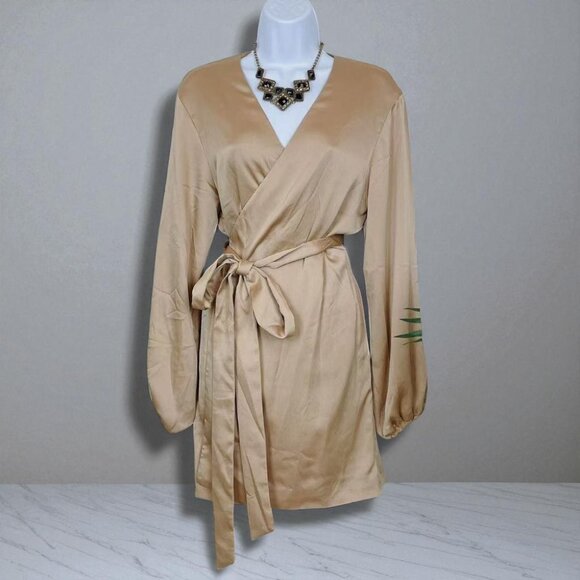 NWT BELLEVUE THE LABEL LUELLA LS DRESS - Picture 4 of 5